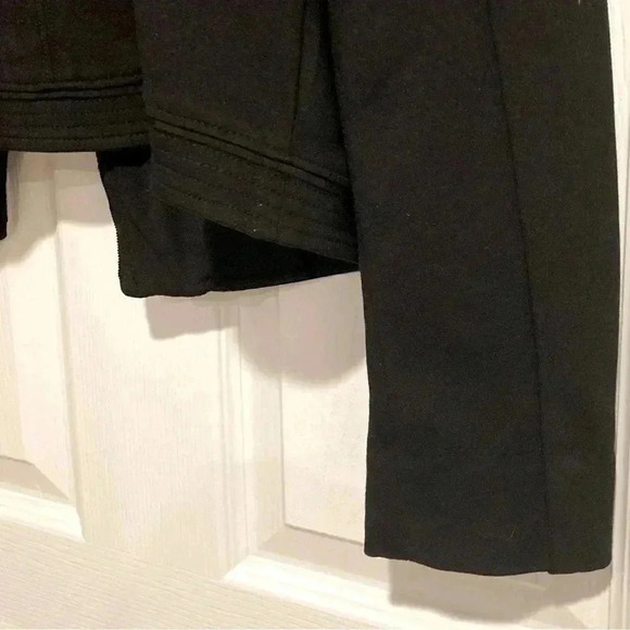 White House Black Market Women’s Blazer Jacket w/ Sequins Black Sz. 2 - Picture 8 of 9